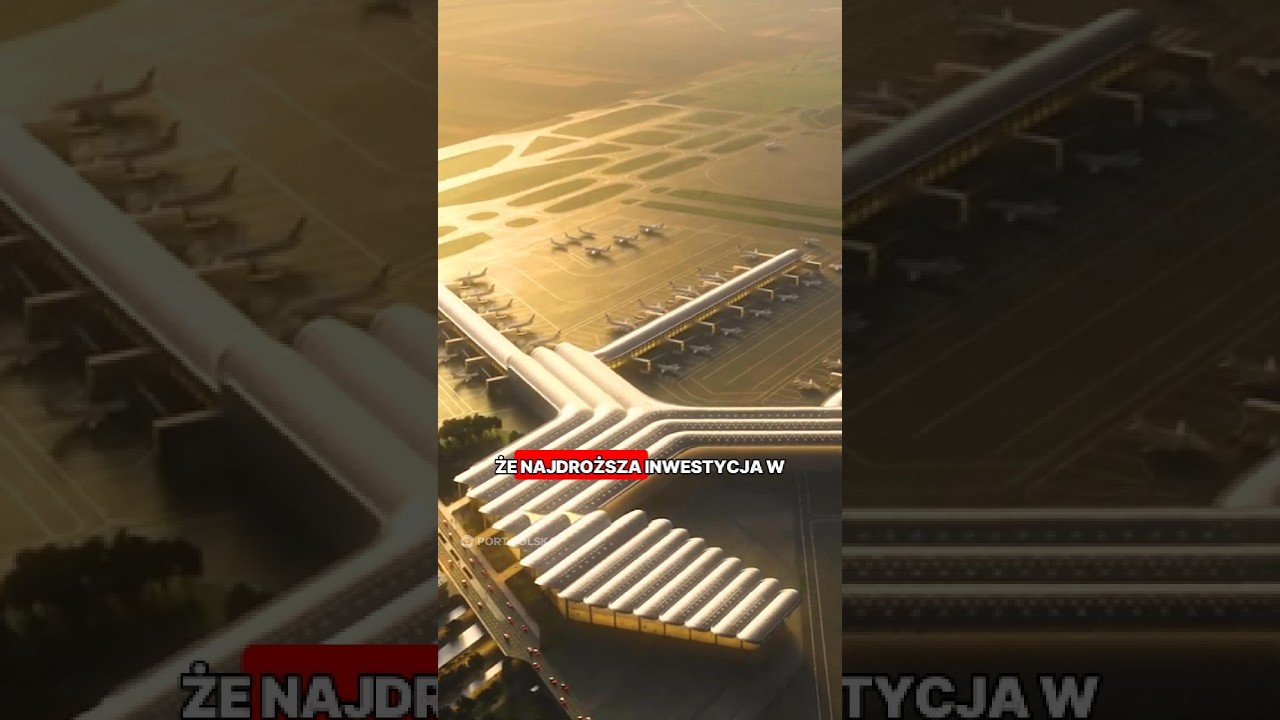 🤯 Największa inwestycja w Polsce pochłonie aż 3 GMINY!✈️ #budownictwo #inżynieria #portpolska #cpk