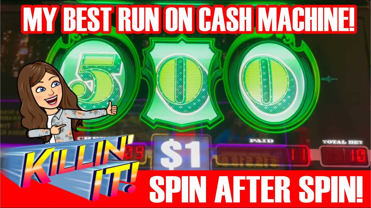 🚨AWESOME RUN ON CASH MACHINE JACKPOTS! 💸MY BEST CASH MACHINE SLOT SESSION!💸
