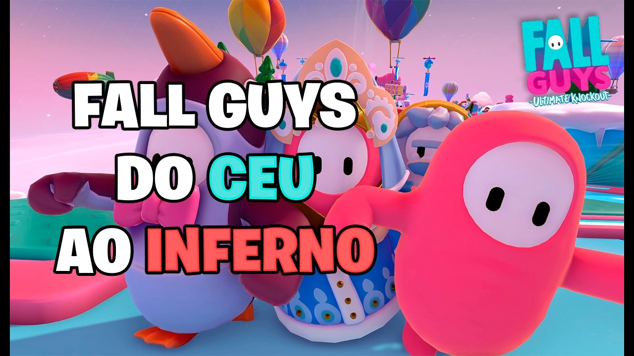 ASCENSÃO e QUEDA de FALL GUYS