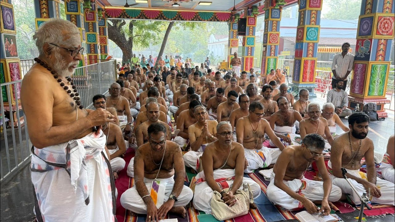 ஸ்ரீ பாம்பன் ஸ்வாமிகள் அதிஷ்டானத்தில் சிவராத்ரி அன்று ஏகாத ருத்ரம் மஹன்யாசத்துடன். ஆஹா, அஹோ பாக்யம்.
