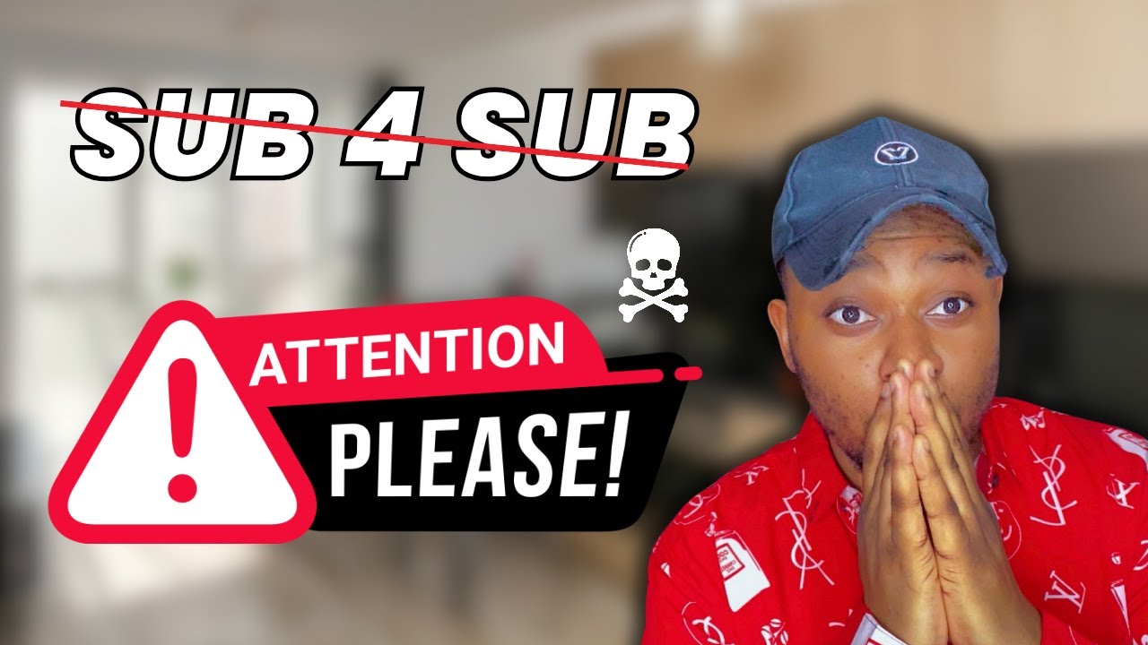 I tried SUB4SUB for Some WEEKS... and this is what happened...