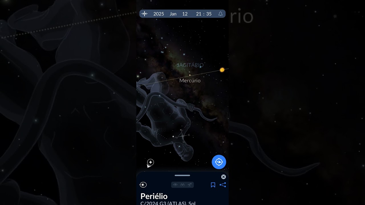 Cometa G3 atlas atinge perielio