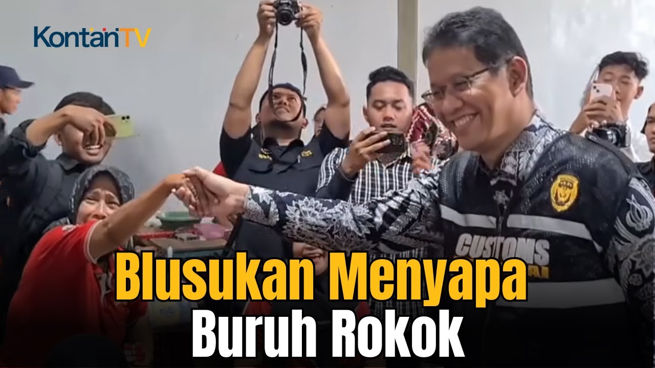 Momen Menkeu Purbaya Yudhi Sadewa Dengarkan Curhat Janda Kretek di Kudus
