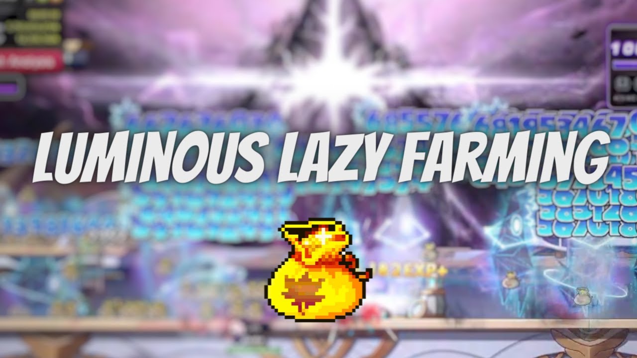 Maplestory Luminous Lazy Farming