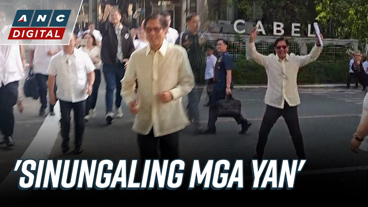 LOOK: Marcos does jumping jacks, jogs in Malaca&ntilde;ang to quash health rumors | ANC