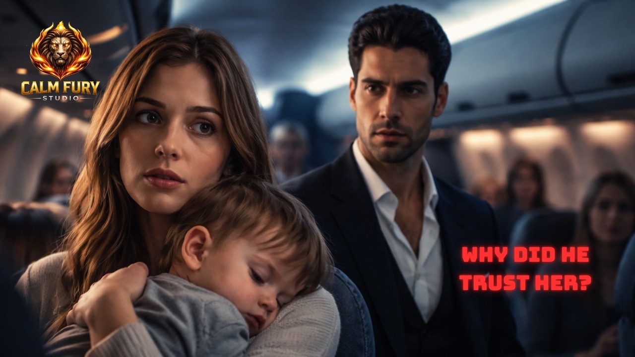 The mafia boss’s baby wouldn’t stop crying on the plane—until a single mother did the unthinkable