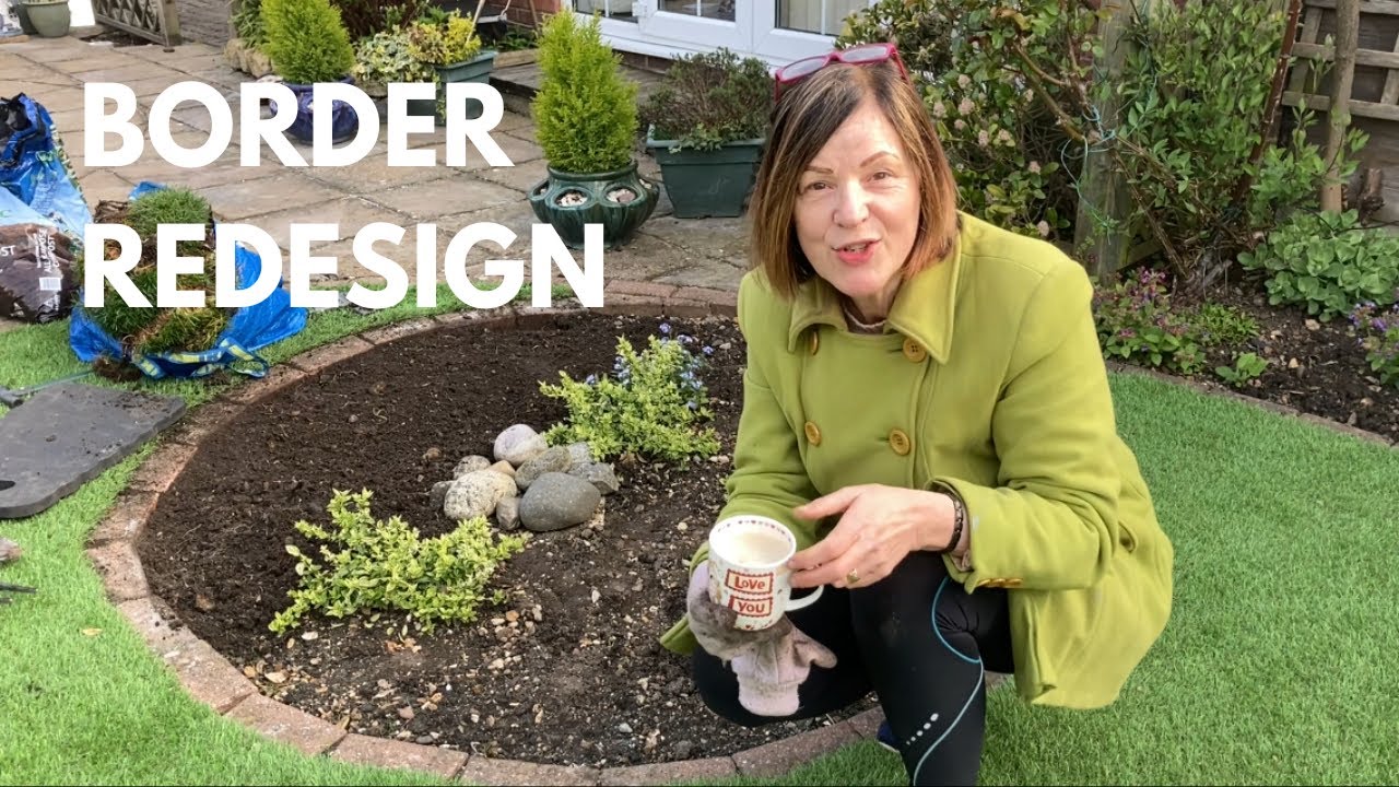 Dividing Sea Thrift & Redesigning Mum’s Circular Garden Border 💚