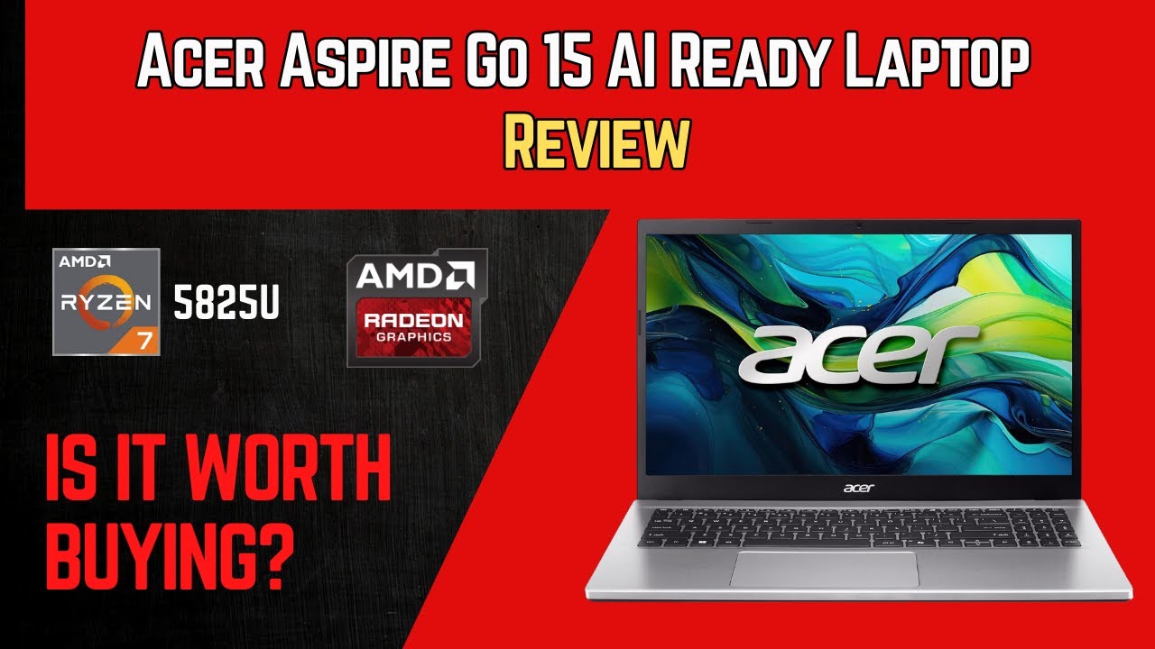 Acer Aspire Go 15 Review | Budget Laptop |  AMD Ryzen 7