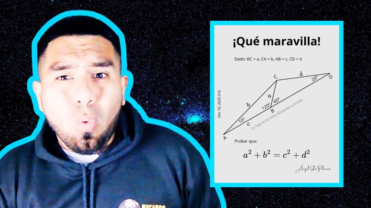 UN HERMOSO RESULTADO EN UN TRIÁNGULO (BY ÁNGEL SILVA PALACIOS)