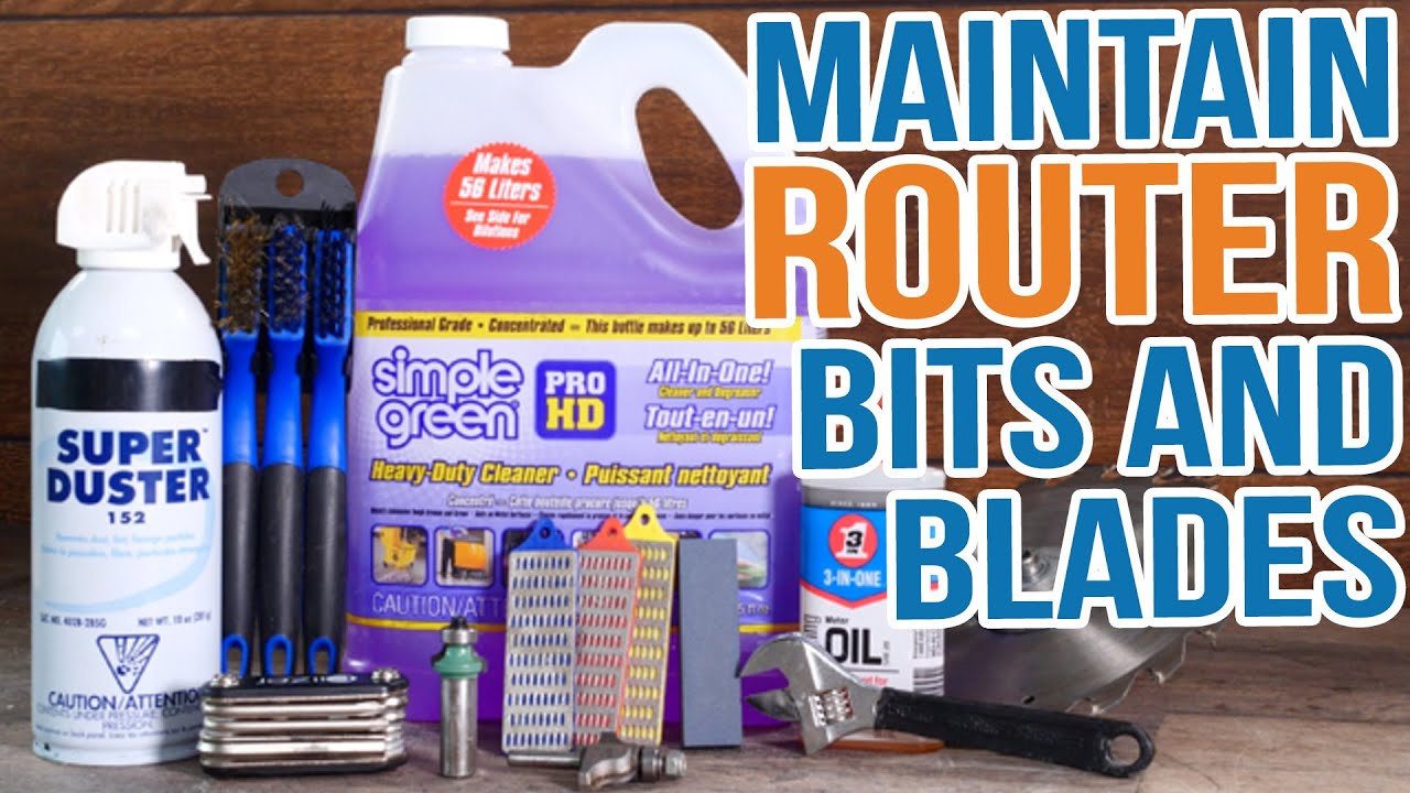 Power Tool Guides: How to Maintain and Protect Your Router Bits and Blades | eReplacementParts.com