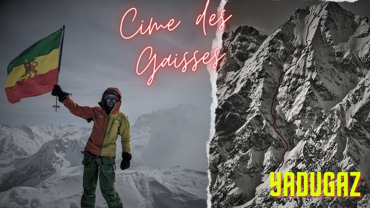 Yadugaz - Cime des Gaisses - Mercantour, Ski de pente raide