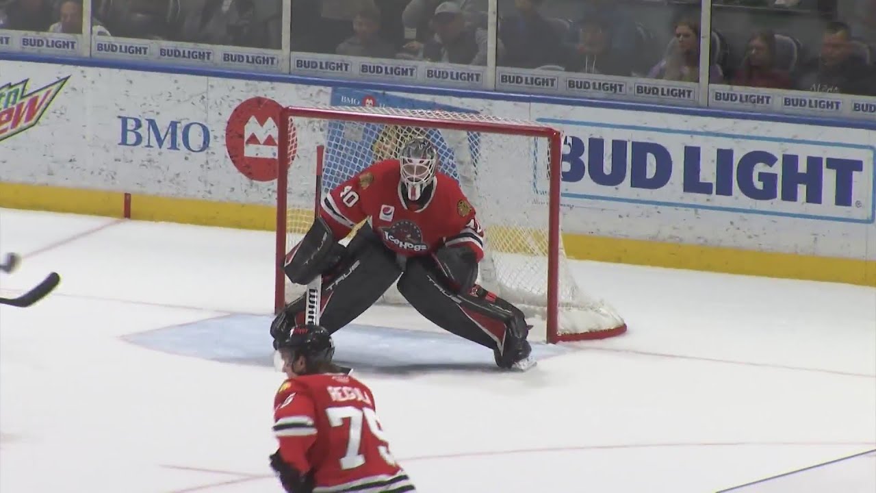 Soderblom leads IceHogs into the next round of the Calder Cup Playoffs