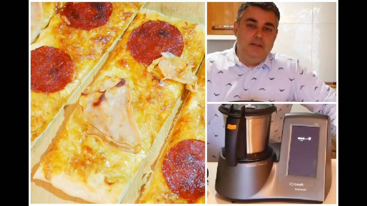 Increible MASA para PIZZA con Mycook touch  de Taurus.