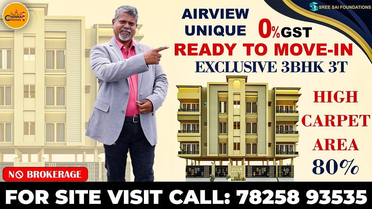 Apartments for sale in Manapakkam l Builder Floor Apartments in Porur l  Chennai Homes