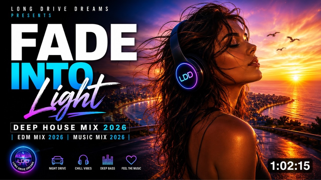 Deep House Mix 2026 | EDM Mix 2026 | Fade Into Light | Music Mix 2026