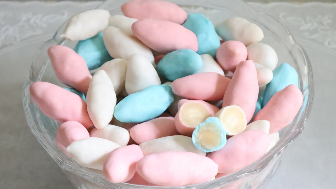 Confetti di mandorle fatti in casa! Passo dopo passo.