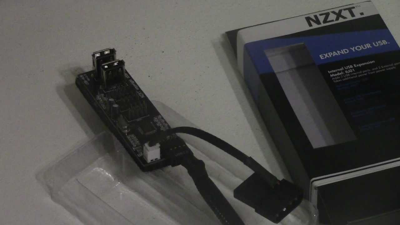 Unboxing: NZXT IU01 Internal USB Hub