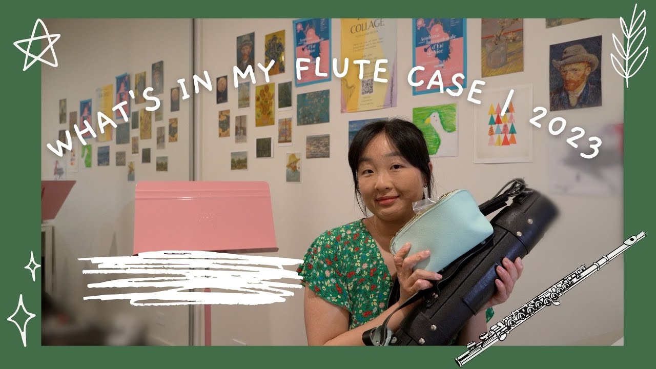 🎵What's in my flute case | 2023 update ✨