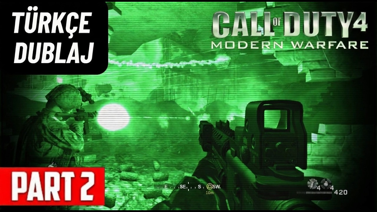 CALL OF DUTY 4 MODERN WARFARE | TÜRKÇE DUBLAJ 2. BÖLÜM