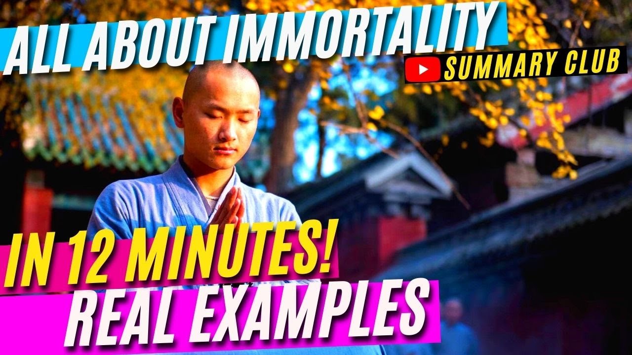 All About Immortality in 12 Minutes! Real Immortality of People and Animals is Possible l SUMMARY