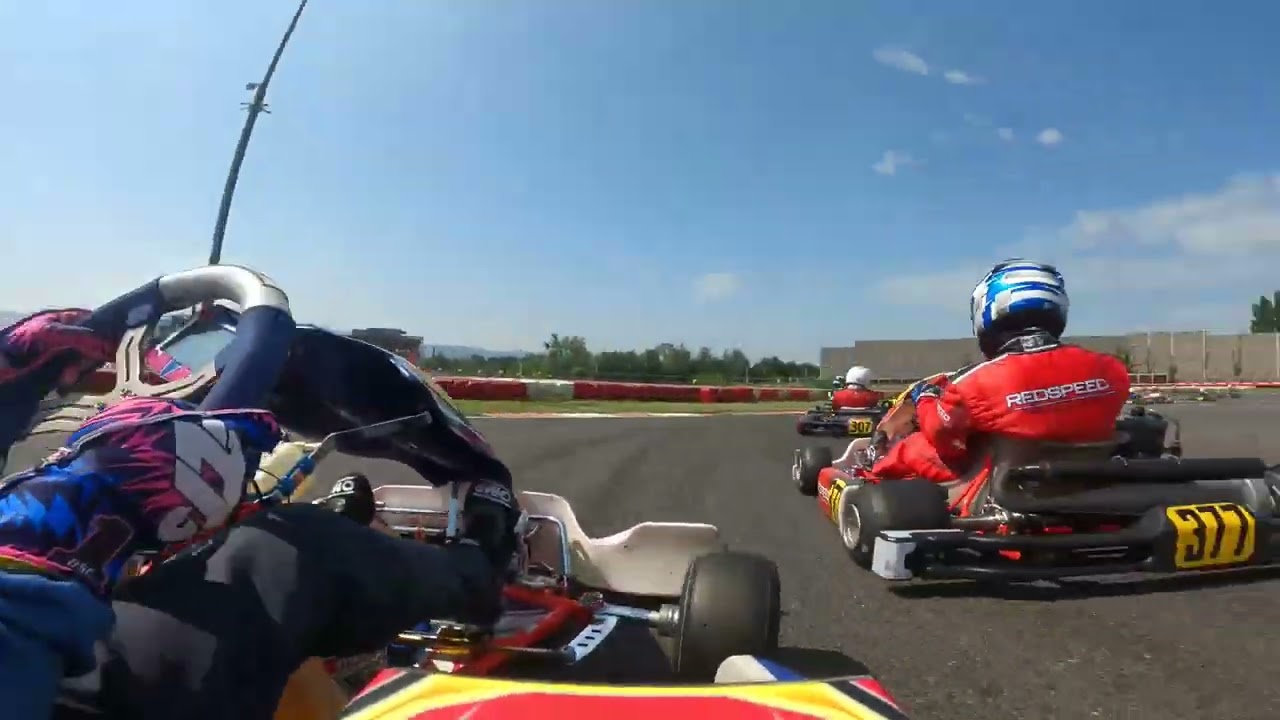 Felipe Nardo - Rotax 125 - 08.2025 - Steel Ring -  Moravsky Pohar - 2nd Race
