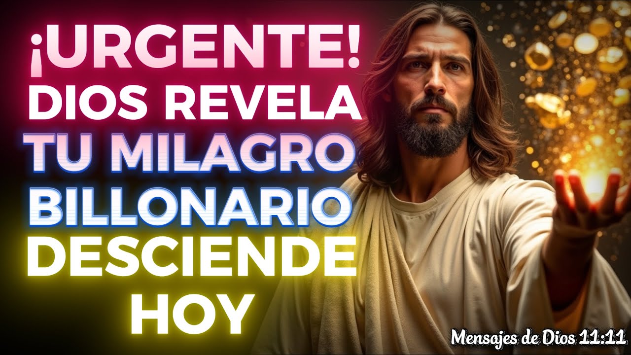 🔴 ¡URGENTE! DIOS REVELA: TU MILAGRO BILLONARIO ESTÁ LISTO PARA DESCENDER A TU VIDA HOY.