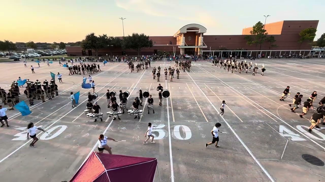 Pasadena Memorial Marching Band 2025 First Movement Marching