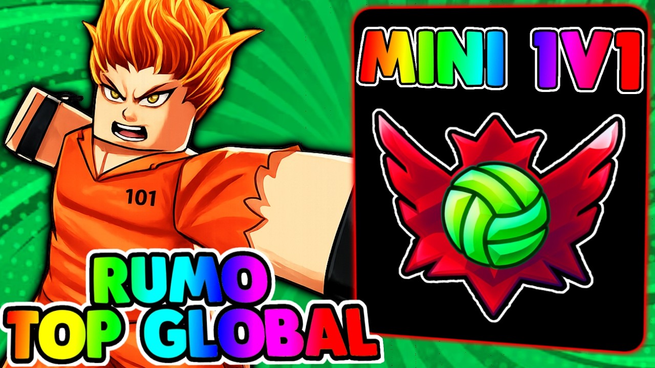 JA ESTOU QUASE PRO NO MINI 1V1 NO VOLLEYBALL LEGENDS!! RUMO TOP GLOBAL (COMO JOGAR O NOVO MINI 1V1)
