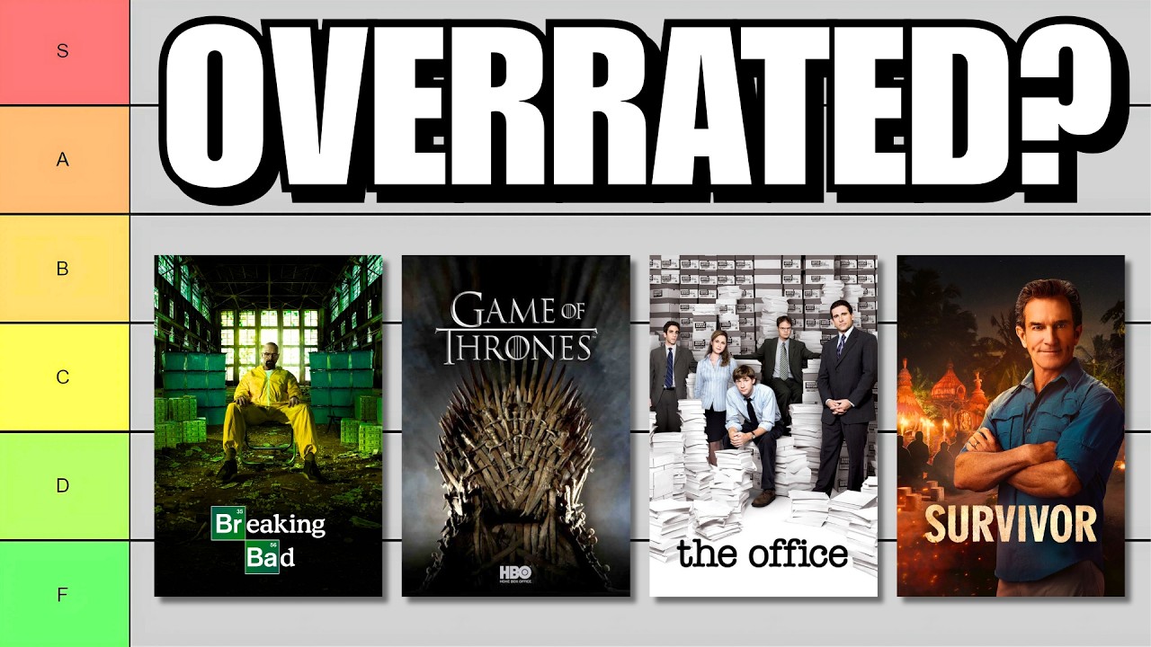 TV Show Tier List (I'm clueless about TV)