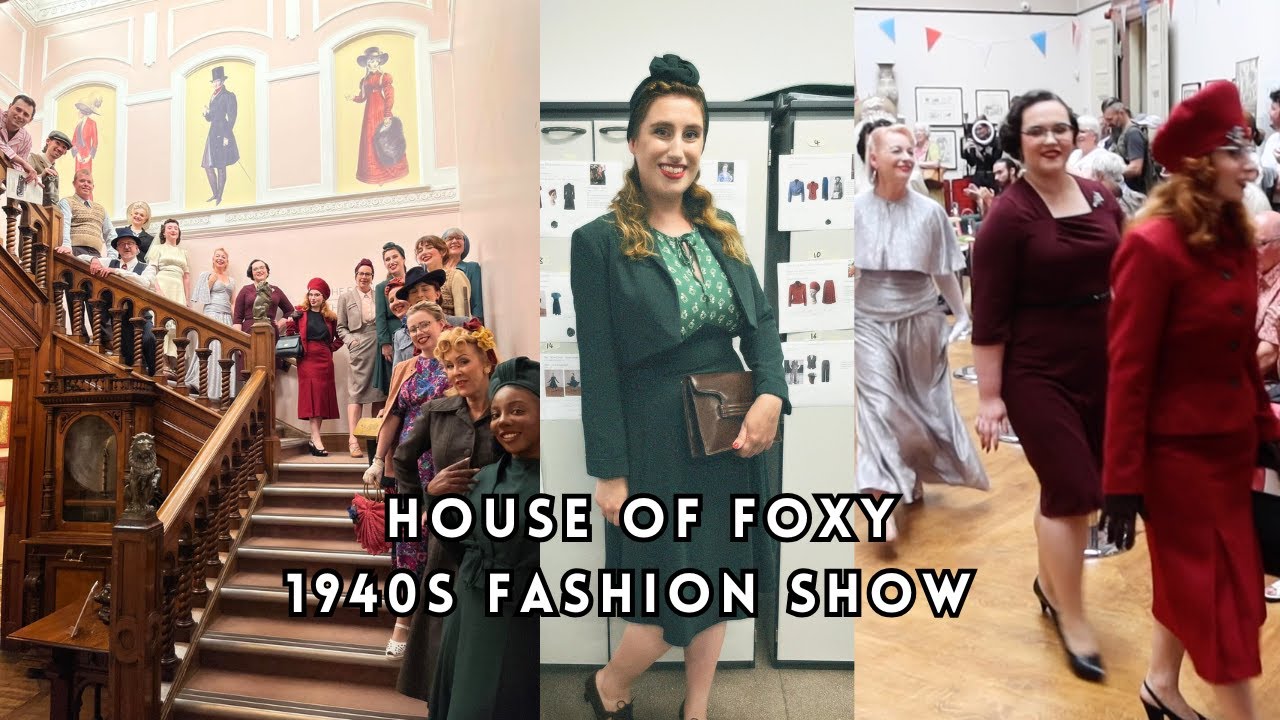 I was in a 1940s catwalk show for House of Foxy for VJ Day...