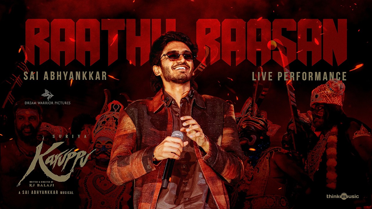 Raathu Raasan - Live Performance | Suriya's Karuppu | RJ Balaji | @SaiAbhyankkar  | VM Mahalingam
