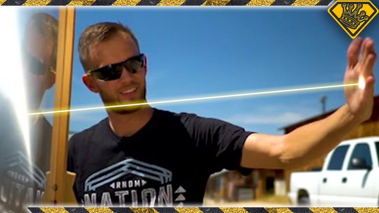 Will A Solar Beam Reflect or Melt A Mirror?