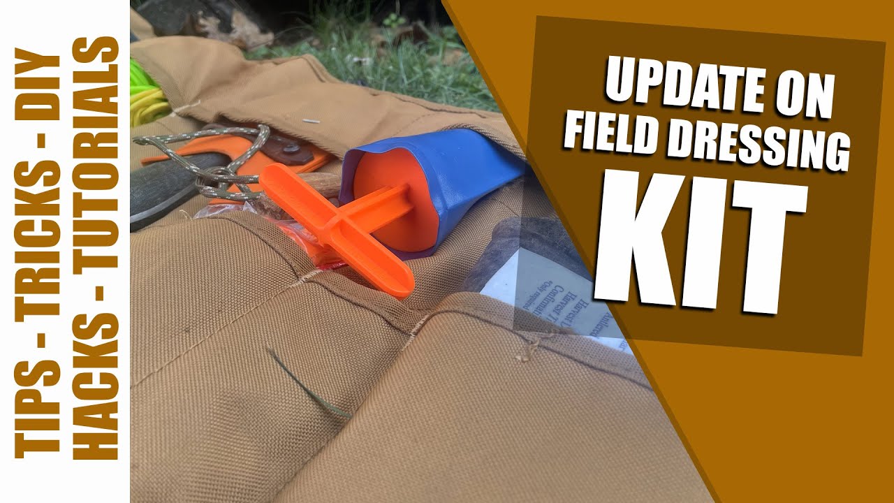 My updated field dressing kit for white tail deer