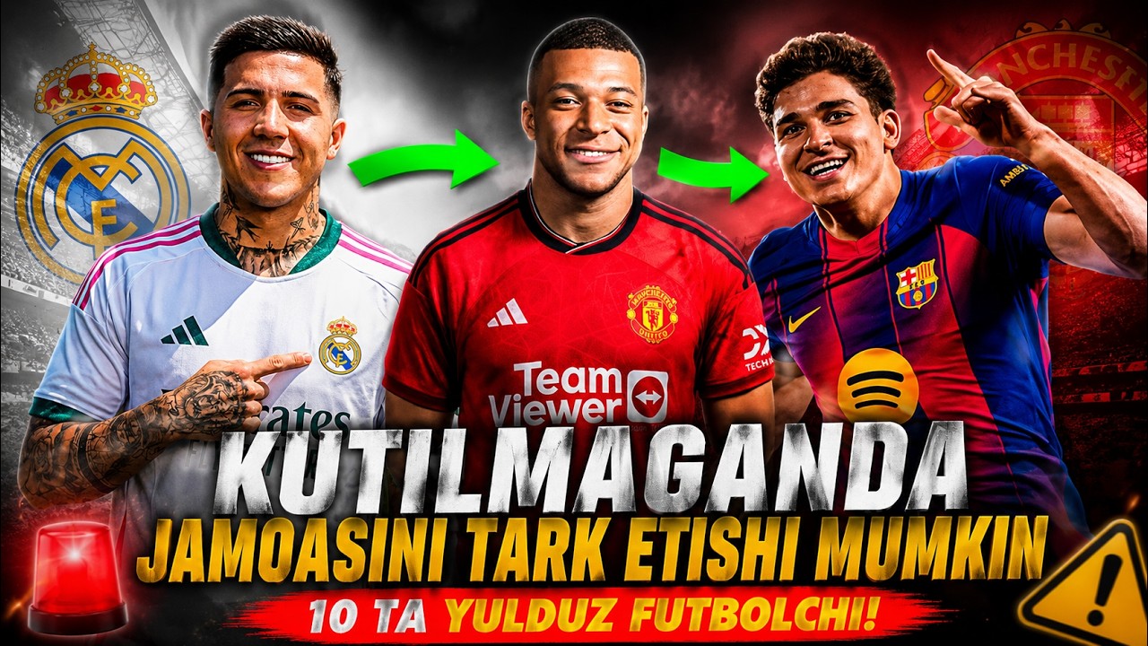 Transfer Bozori Qizimoqda: Kutilmagan Ketishlar #football  #barca #realmadrid #shorts #uzbekistan