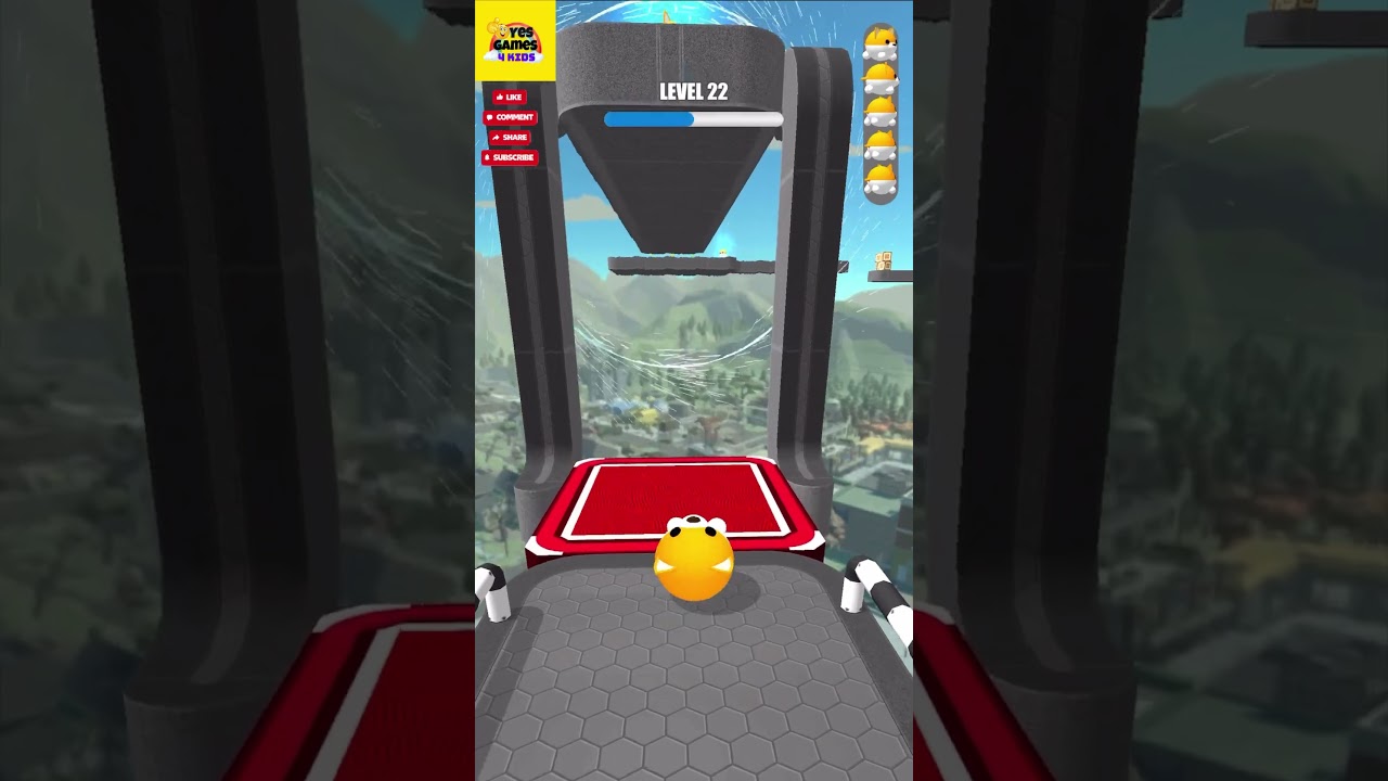 Rolling Ball Sky Escape Gameplay | Level 22 | All Games All Levels Android/IOS