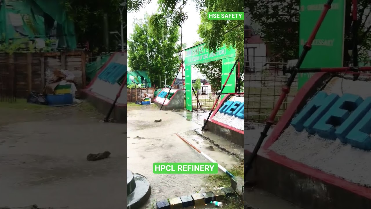 HPCL REFINERY PACHPADRA.HPCL REFINERY RAJASTHAN RAIN VIEW.HSE SAFETY.