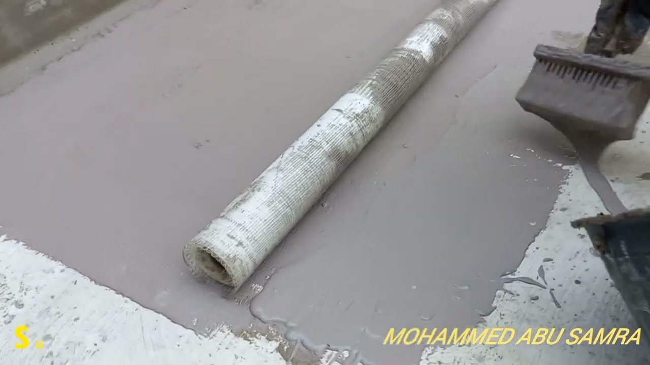 اعمال العزل فى حمام السباحه