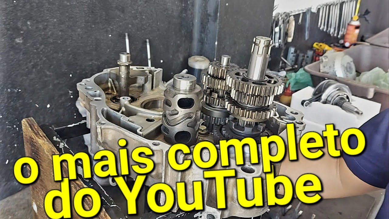 montagem do motor titan150 passo a passo o mais detalhado do YouTube JURANDIMOTOS PART1