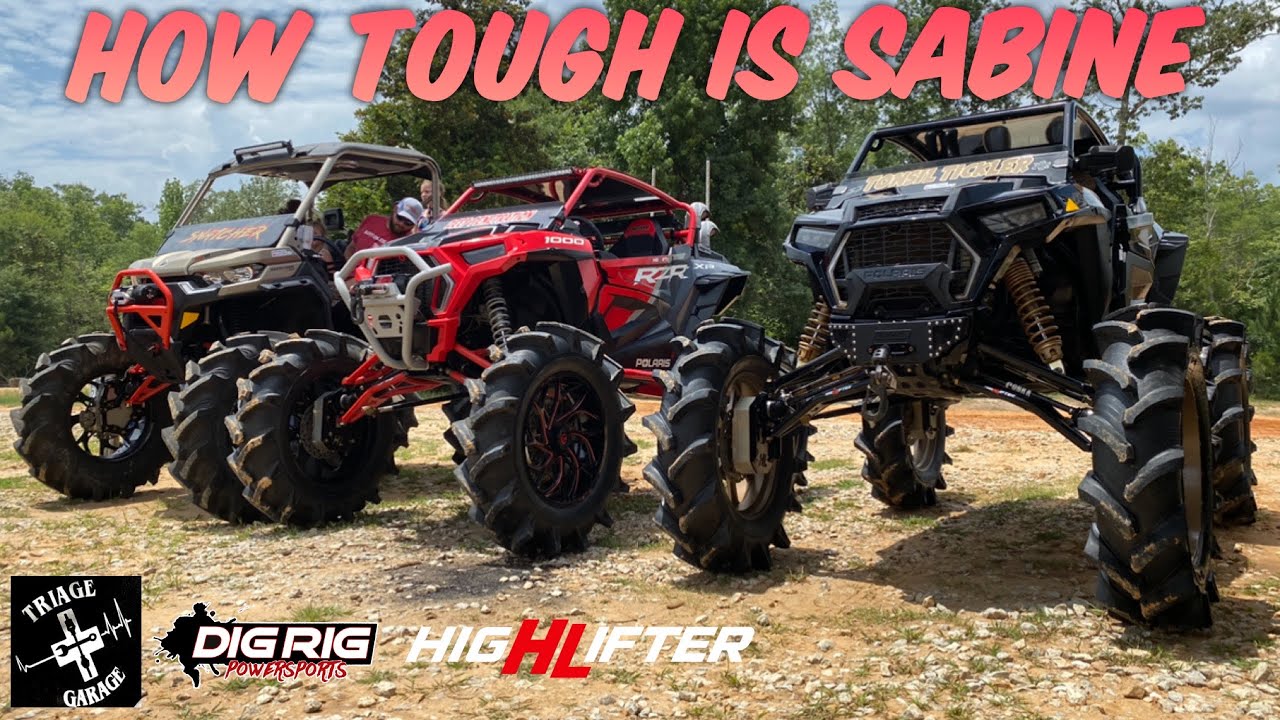 SABINE ATV PARK! Tough dry trails!!@TeamHighLifter @triagegarage4379 @digrigpowersports7264
