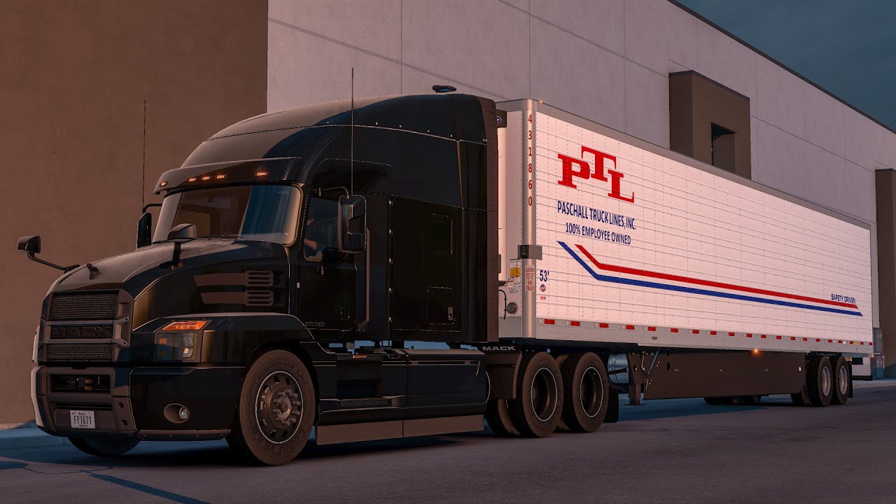ATS 1.55 Ardmore (OK) - Pine Bluff (AR) Realistic Driving Mack Anthem