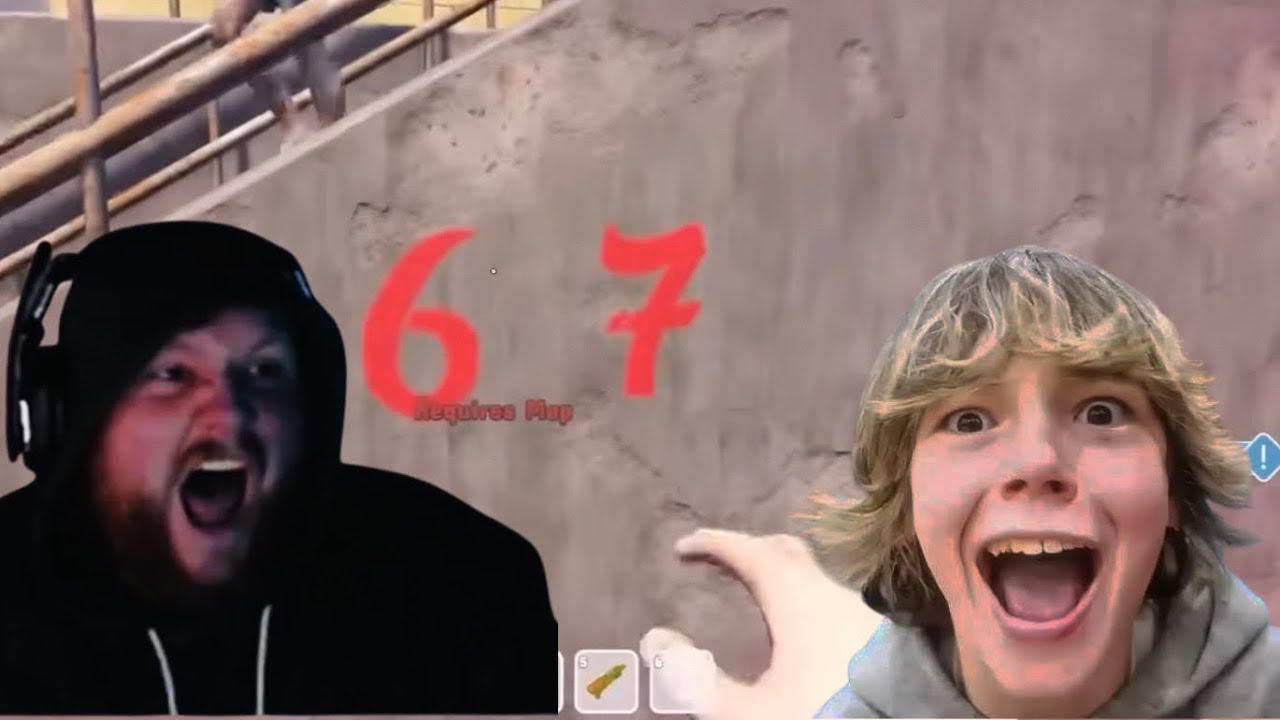 CaseOh Crashes out because of 6 7 meme | CaseOh funny moments 