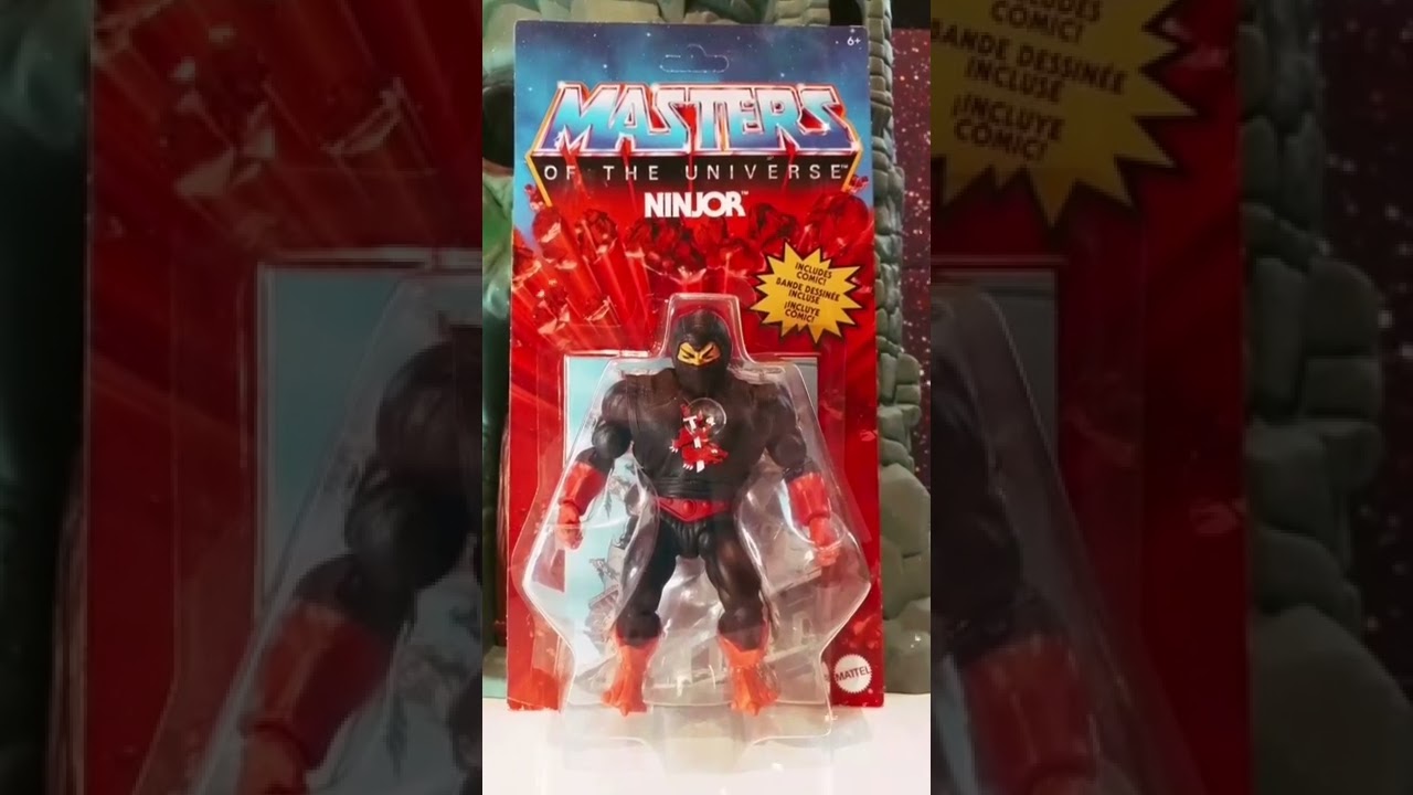MOTU - NINJOR #shorts #shortsvideo #mastersoftheuniverse #motuorigins #moturevelation #mattel #80s