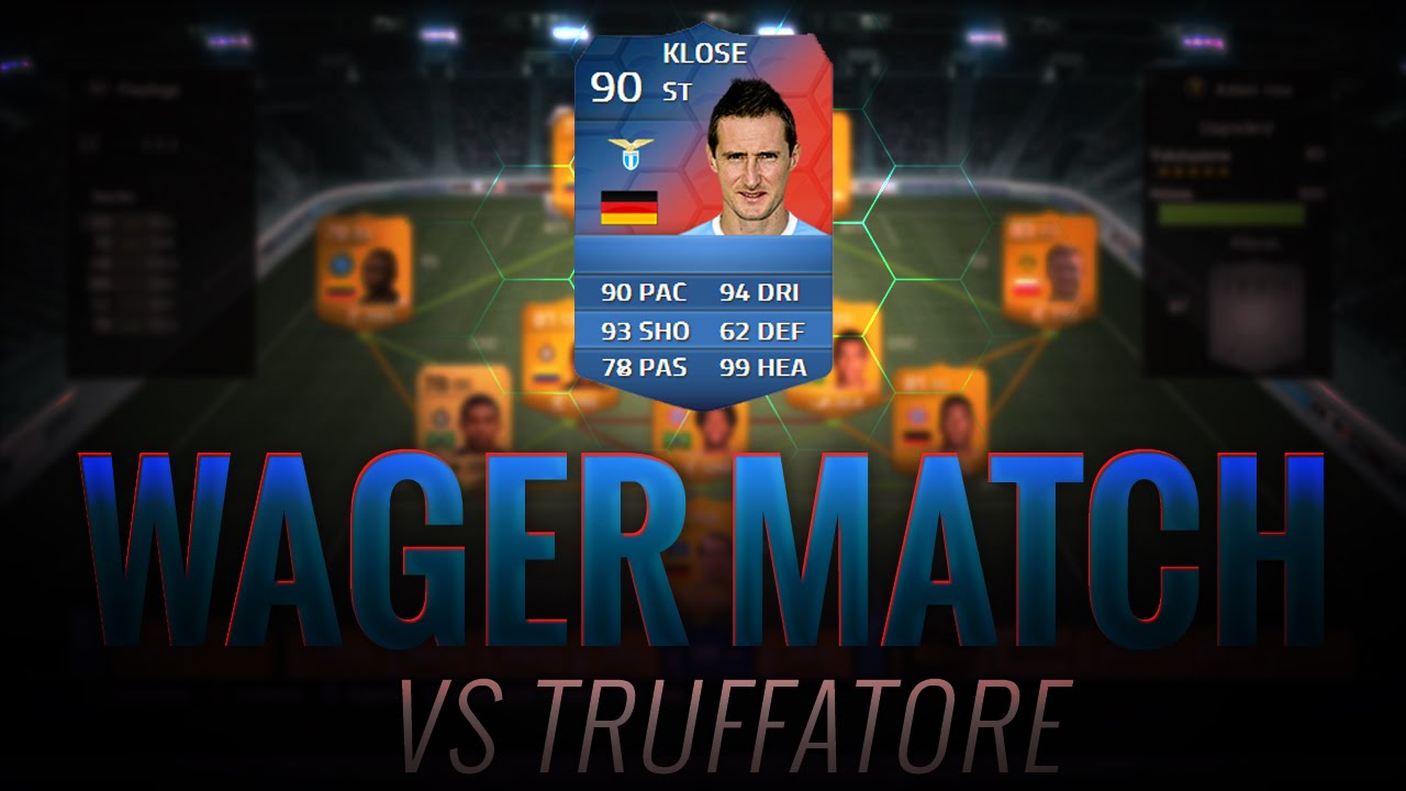 FIFA 14 SPECIAL IMOTM KLOSE 90 WAGER MATCH !! IL MIO PIU' GRANDE WAGER