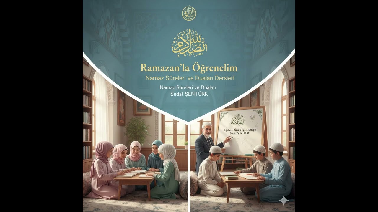 Nas Suresi(Açıklamalı) Namaz Sureleri ve Duaları Ezber Dersleri