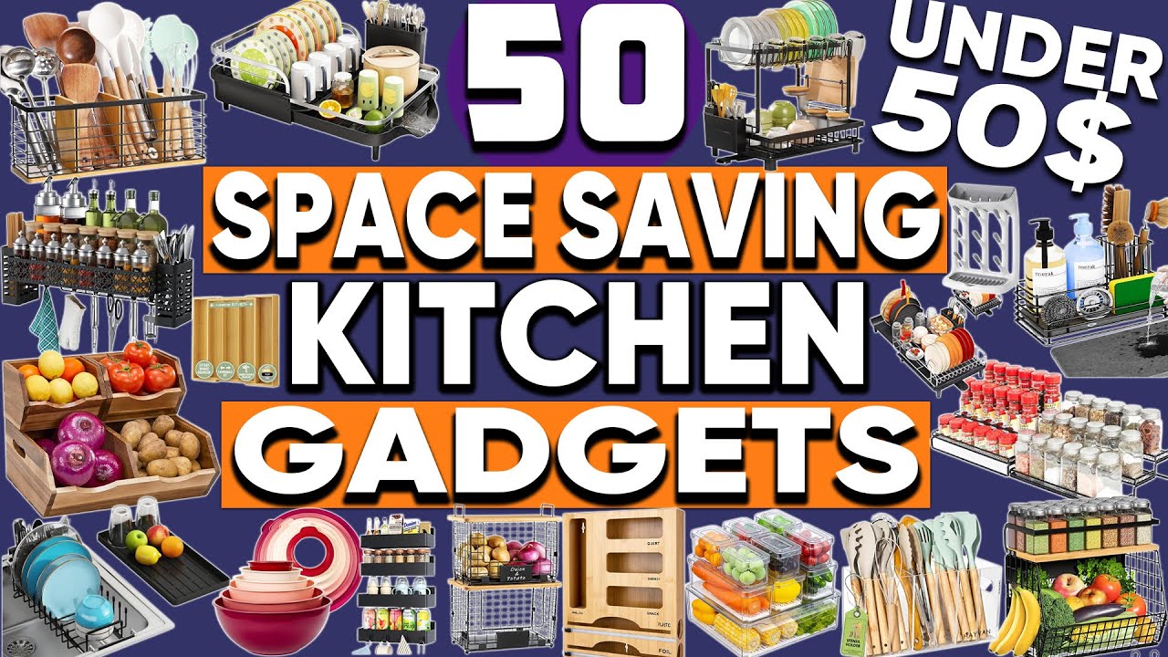 50 Space Saving Kitchen Gadgets Under $50 on Amazon