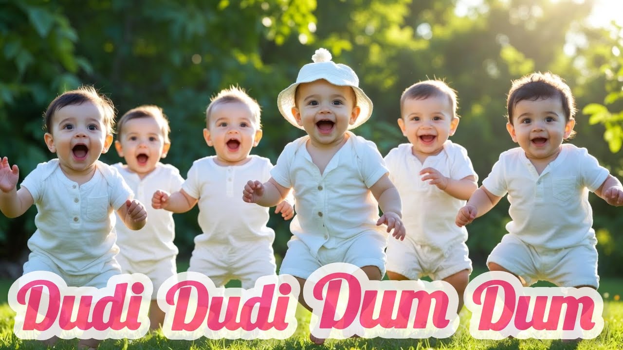 Dudi Dudi Dum Dum | Baby song with dancing | Nursery Rhymes Video for Kid's 