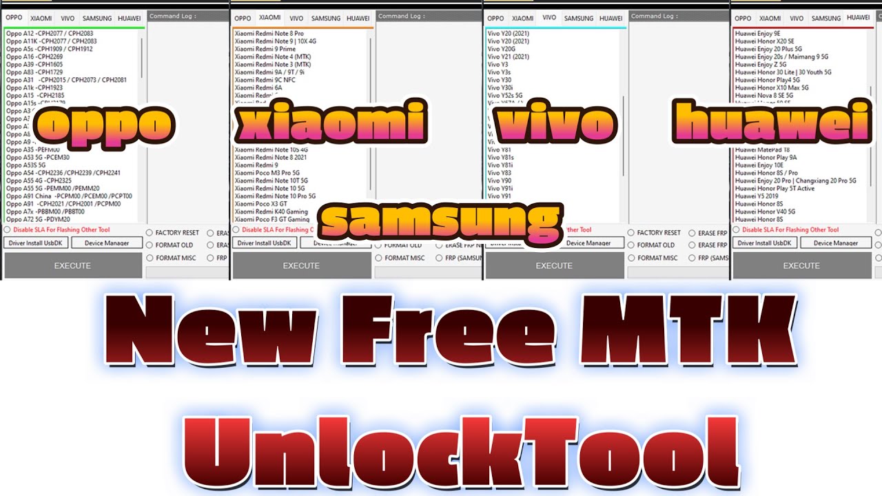 Best Free Unlock Tool For All Androids phones | Free FRP Tool