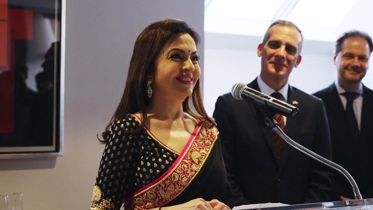 Mrs. Nita Ambani At The Opening Of  'Tree & Serpent', A Spectacular Exhibition At The Met