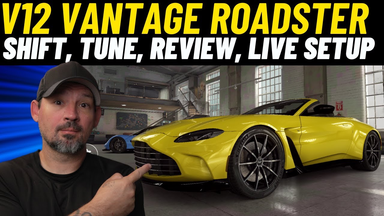 CSR2 Vantage V12 Roadster | Shift , Tune,  Review, Live Racing Setup