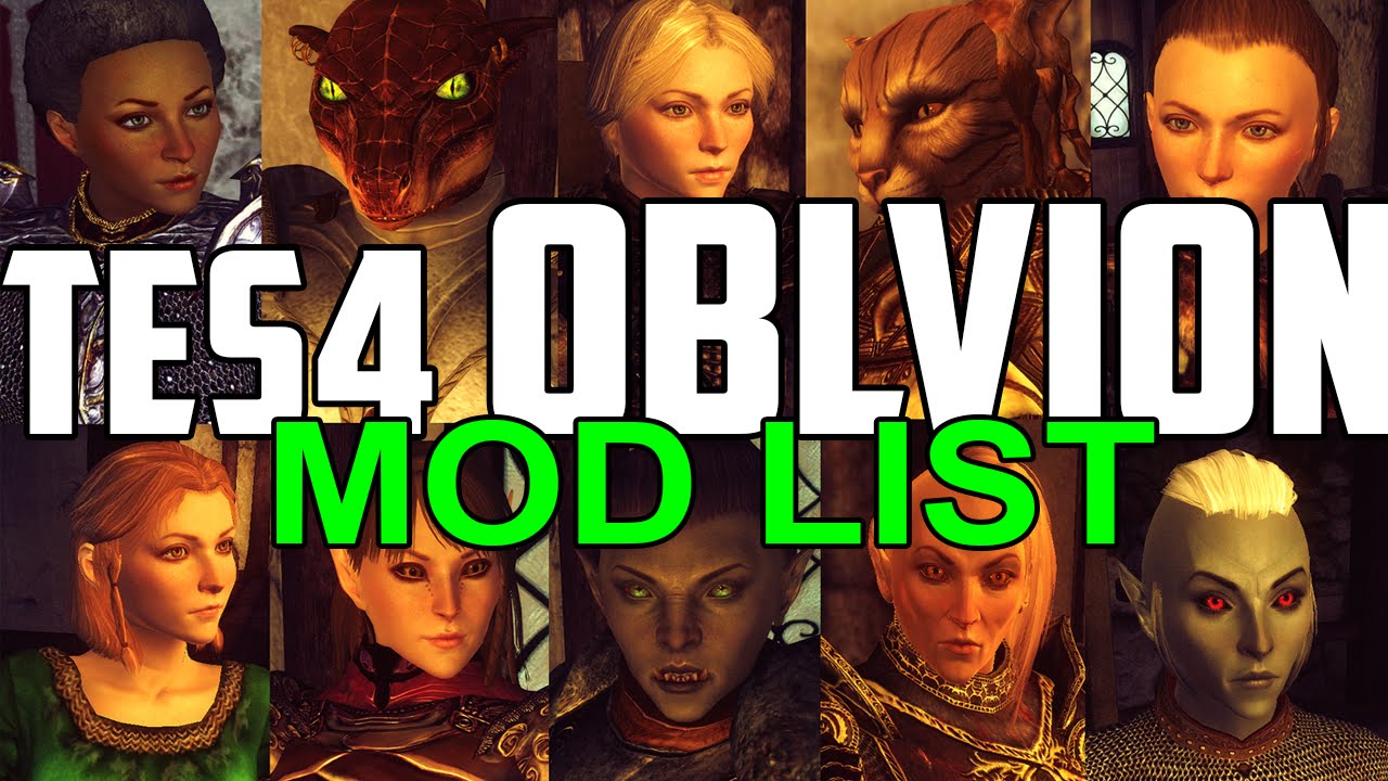 [Список модов] Комплектация Oblivion &laquo;Lite&raquo;